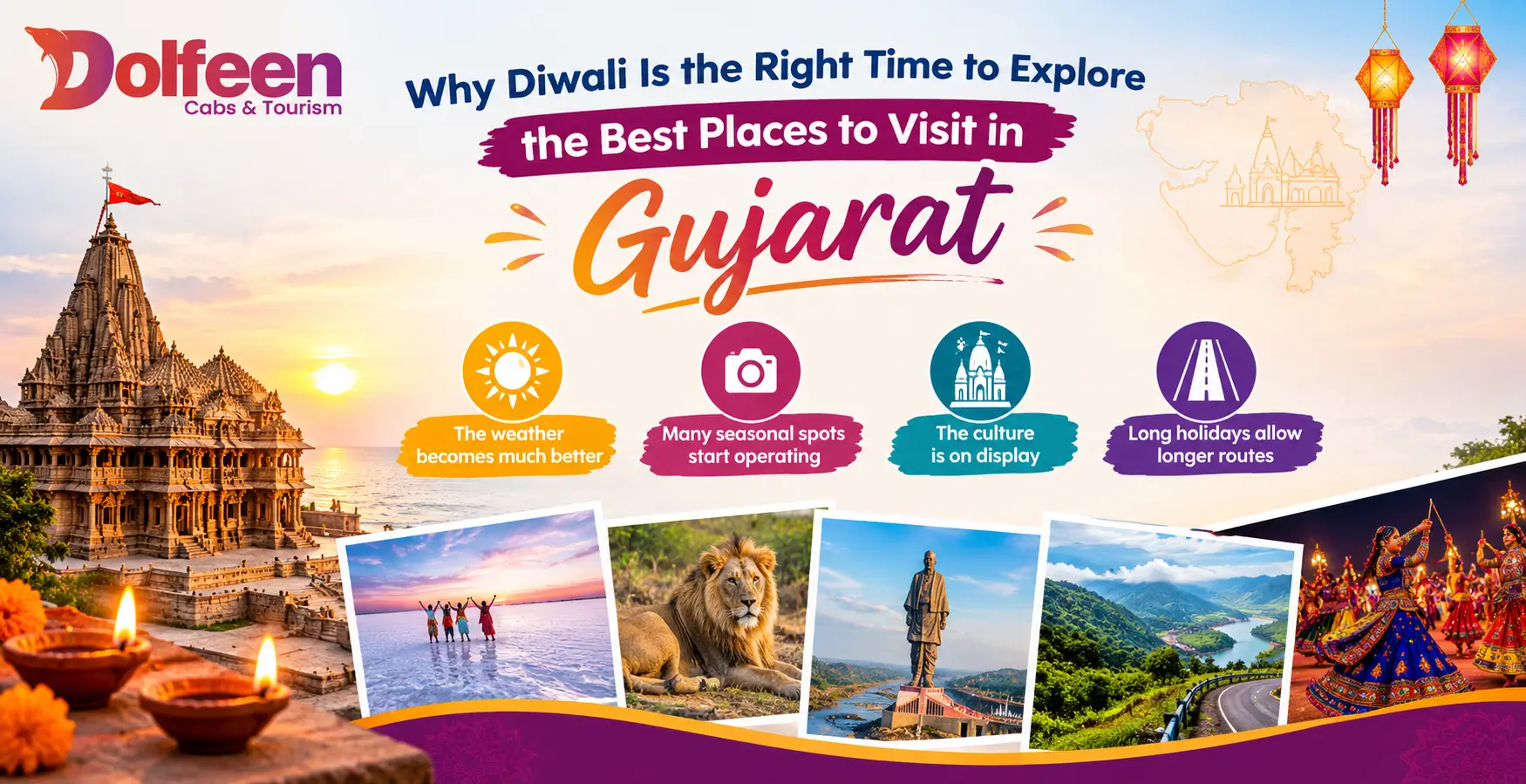 Why Diwali Is the Right Time to Explore the Best Places to Visit in Gujarat