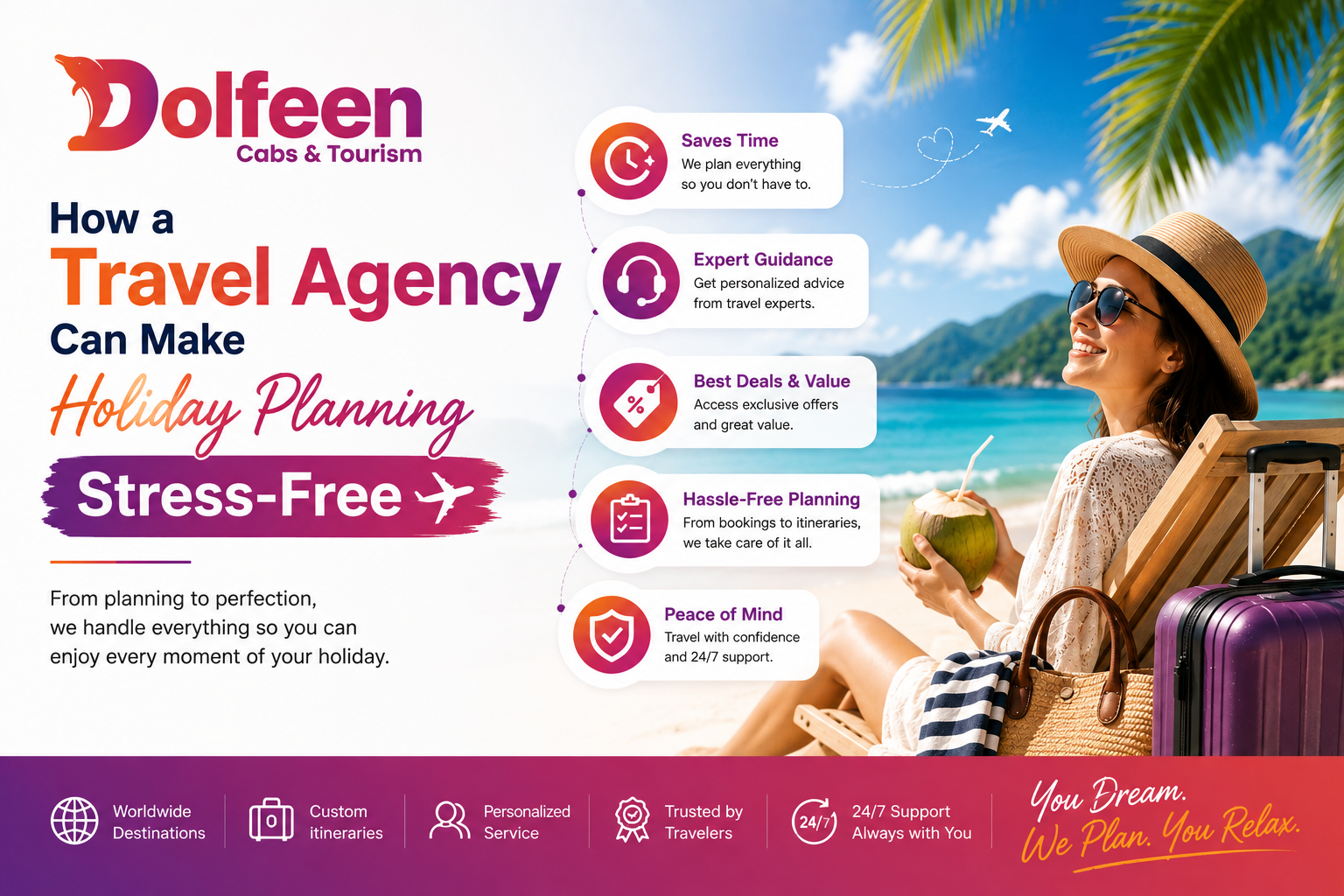 How a Travel Agency Can Make Holiday Planning Stress-Free