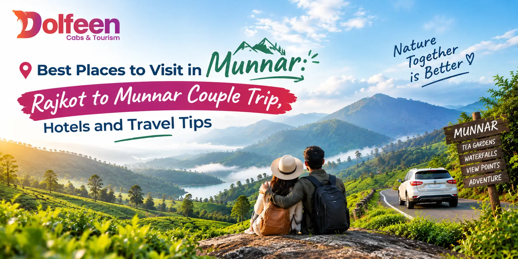 Rajkot to Munnar Couple Trip: Best Places to Visit in Munnar, Hotels and Travel Tips 